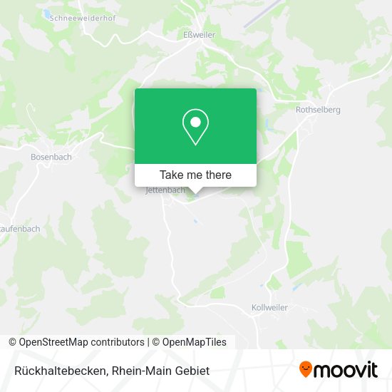 Карта Rückhaltebecken