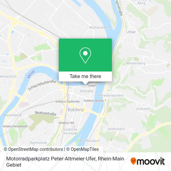 Карта Motorradparkplatz Peter-Altmeier-Ufer