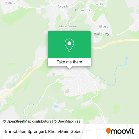 Карта Immobilien Sprengart