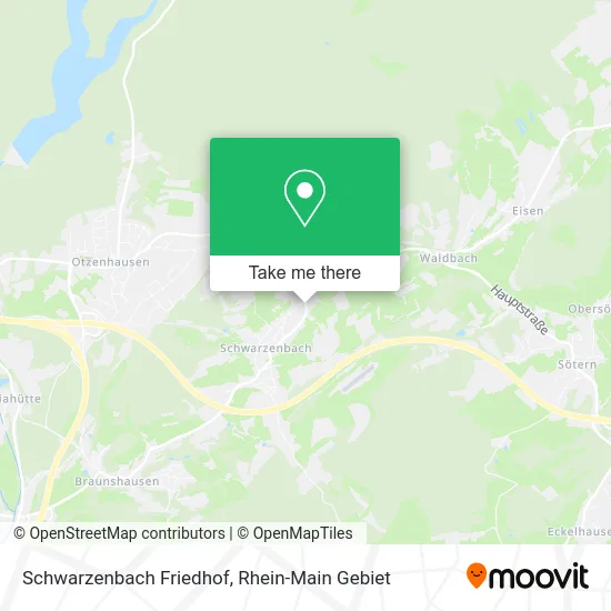 Карта Schwarzenbach Friedhof