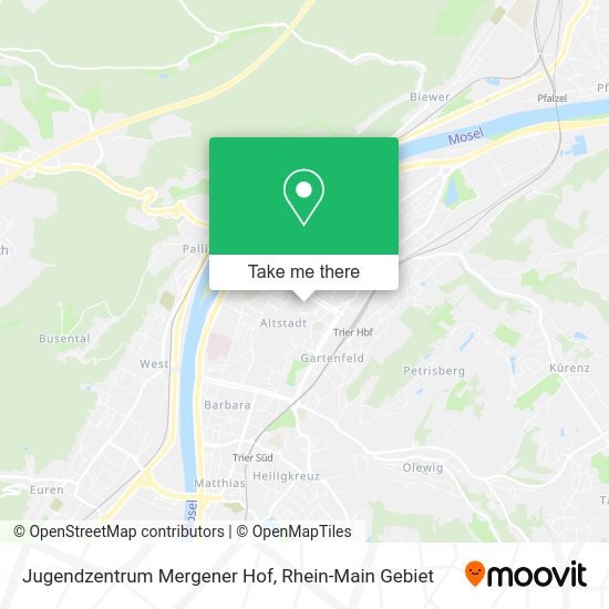 Карта Jugendzentrum Mergener Hof