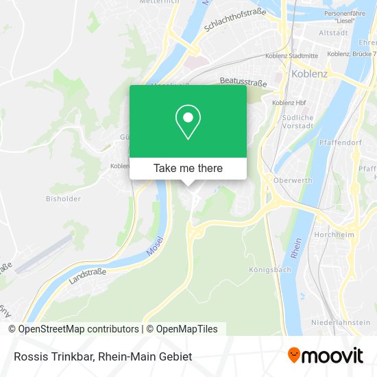 Карта Rossis Trinkbar