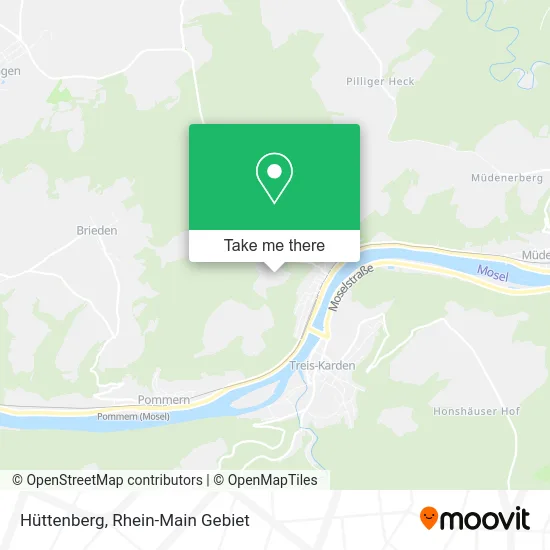 Карта Hüttenberg