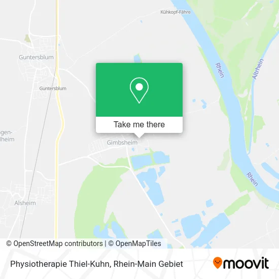 Карта Physiotherapie Thiel-Kuhn