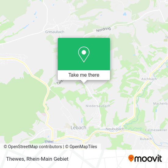 Карта Thewes