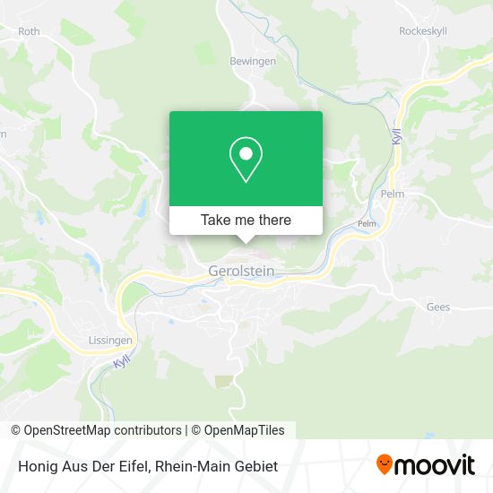 Карта Honig Aus Der Eifel
