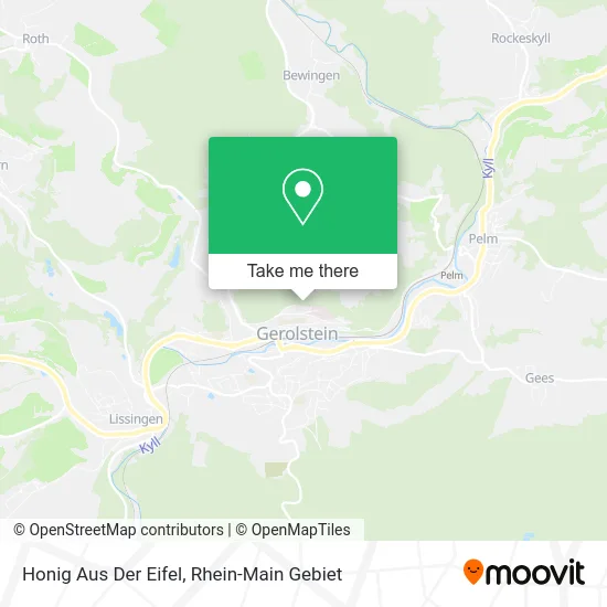 Карта Honig Aus Der Eifel