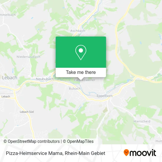 Карта Pizza-Heimservice Mama