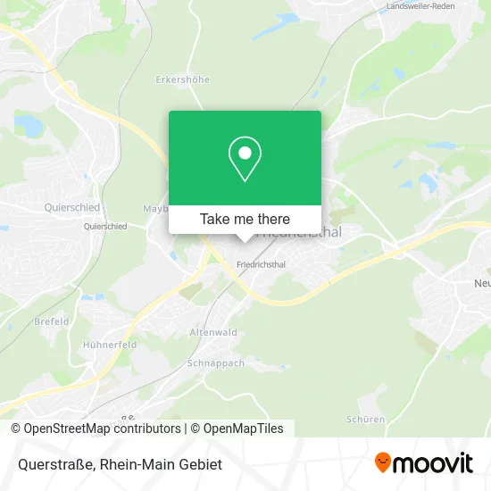 Карта Querstraße