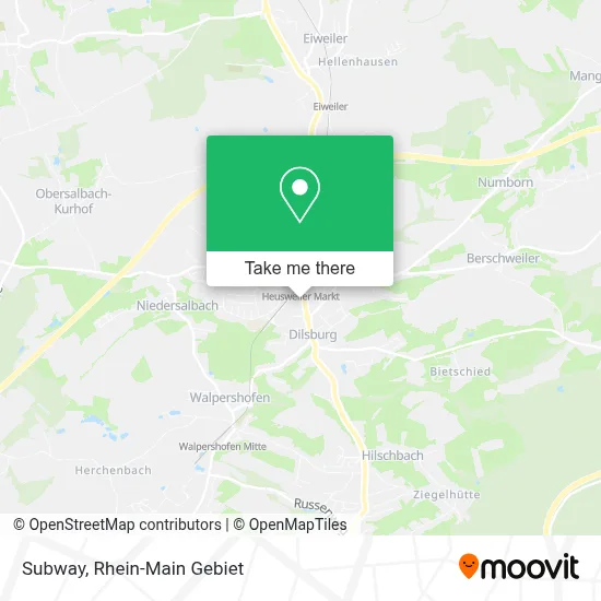 Subway map