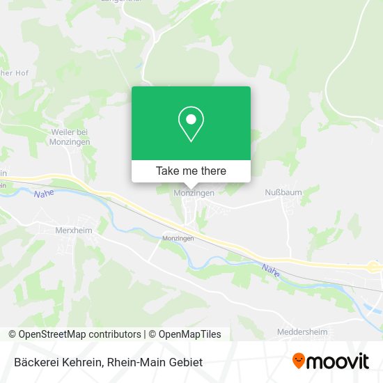 Карта Bäckerei Kehrein