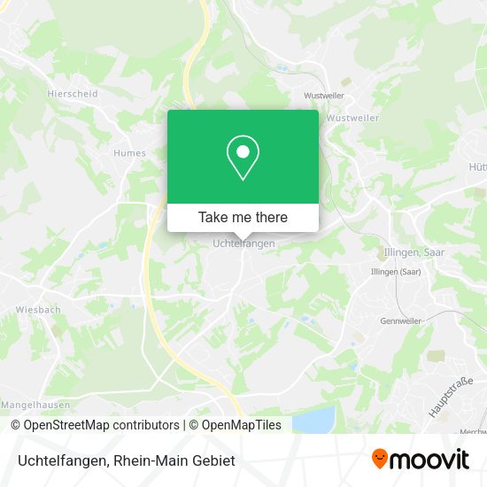 Карта Uchtelfangen