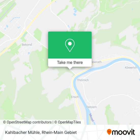 Карта Kahlbacher Mühle