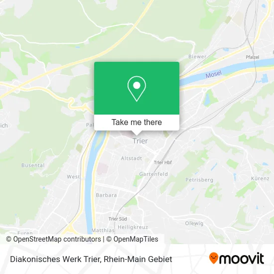 Карта Diakonisches Werk Trier
