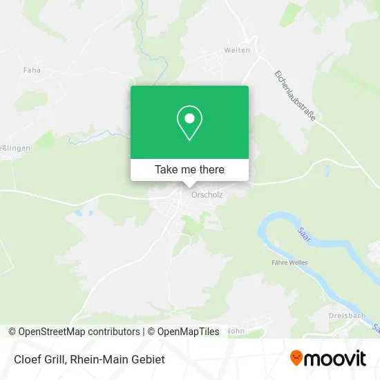 Карта Cloef Grill
