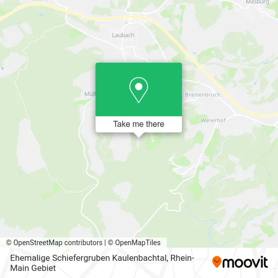 Карта Ehemalige Schiefergruben Kaulenbachtal