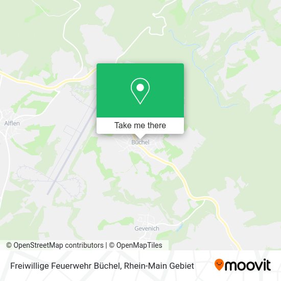 Карта Freiwillige Feuerwehr Büchel