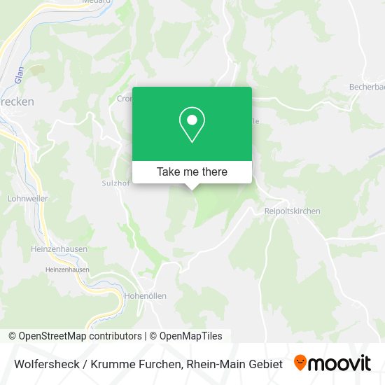 Карта Wolfersheck / Krumme Furchen