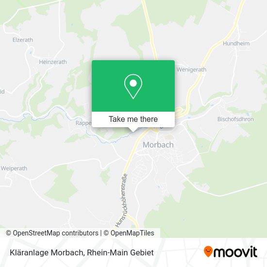 Карта Kläranlage Morbach