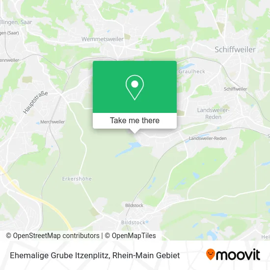 Карта Ehemalige Grube Itzenplitz
