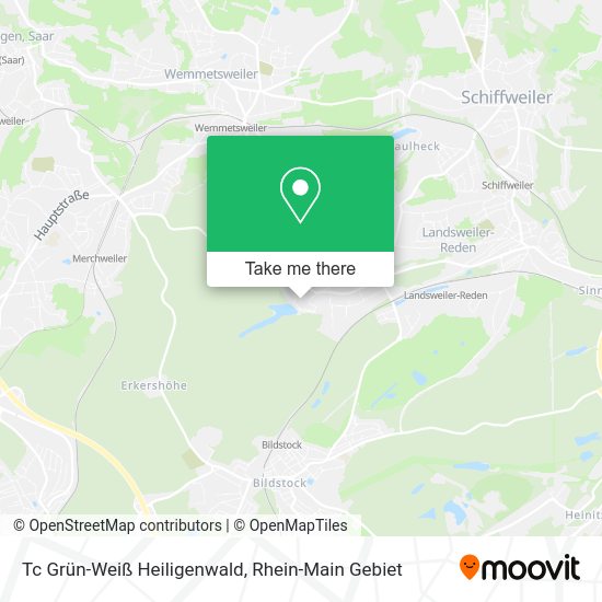 Карта Tc Grün-Weiß Heiligenwald
