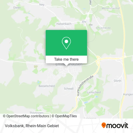 Карта Volksbank