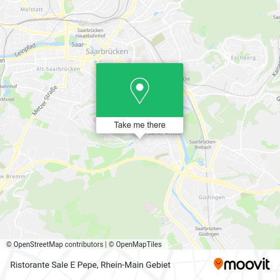 Карта Ristorante Sale E Pepe