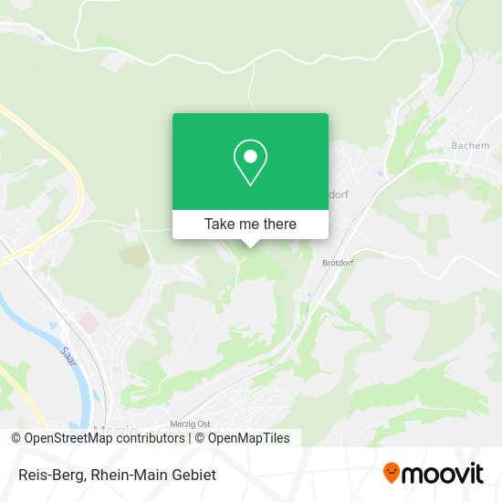 Карта Reis-Berg