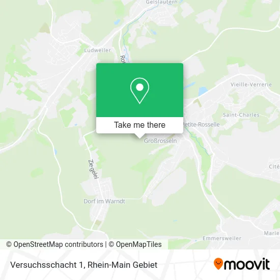 Карта Versuchsschacht 1