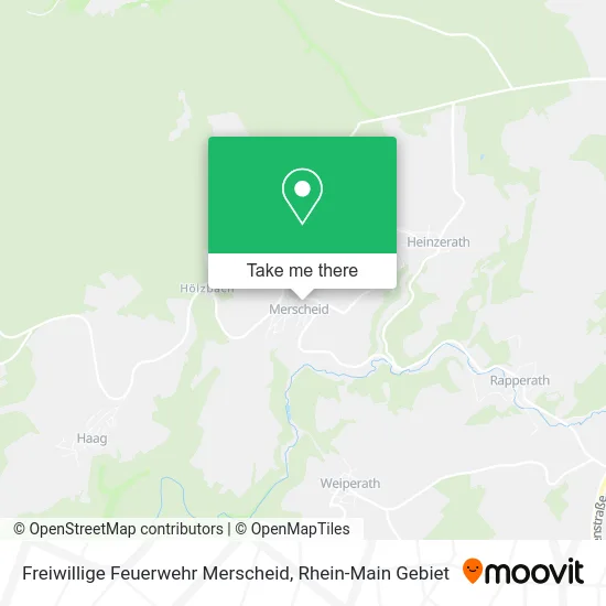 Карта Freiwillige Feuerwehr Merscheid