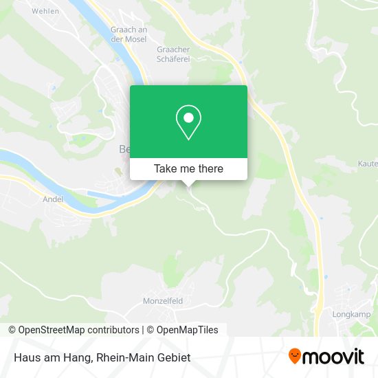 Карта Haus am Hang