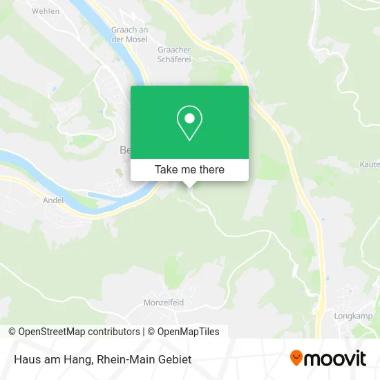 Карта Haus am Hang