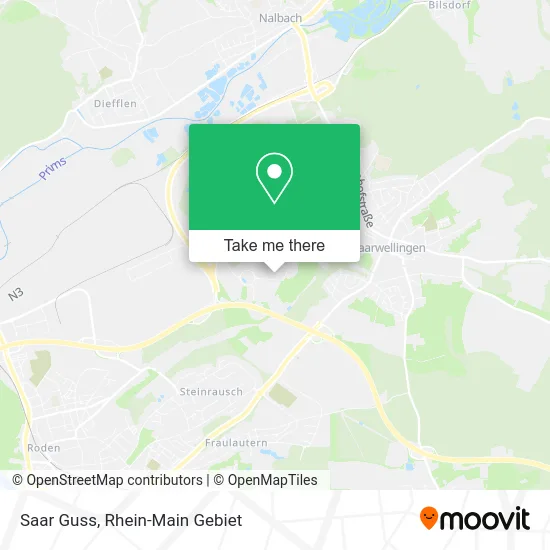 Карта Saar Guss