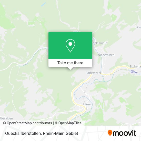 Карта Quecksilberstollen