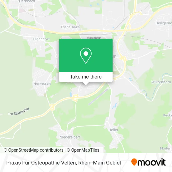 Карта Praxis Für Osteopathie Velten