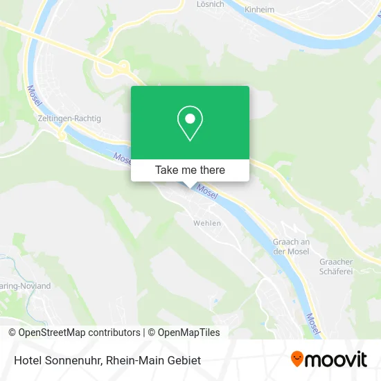 Карта Hotel Sonnenuhr