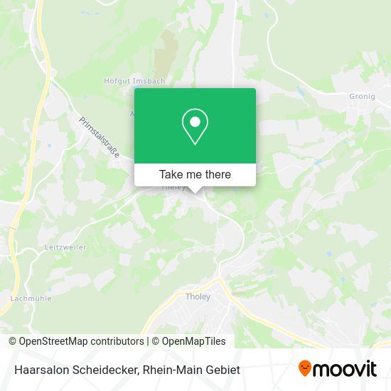 Карта Haarsalon Scheidecker