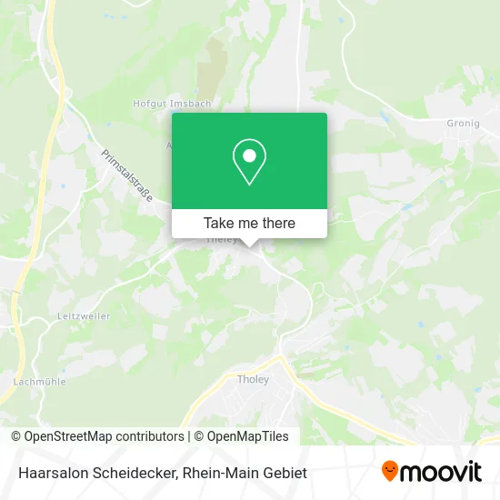 Карта Haarsalon Scheidecker