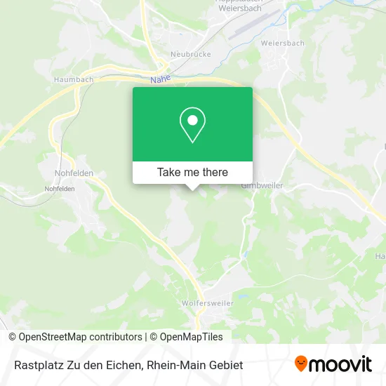 Карта Rastplatz Zu den Eichen