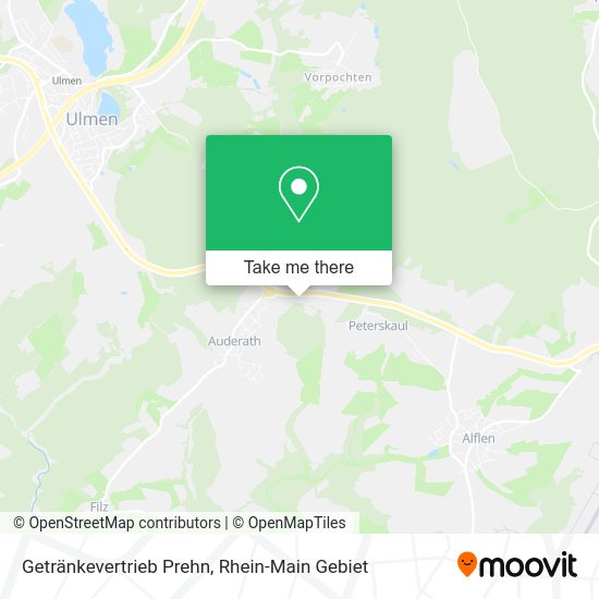Карта Getränkevertrieb Prehn