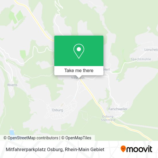 Карта Mitfahrerparkplatz Osburg