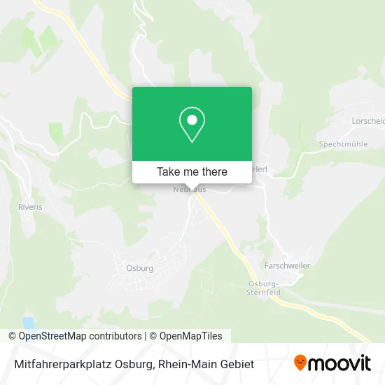 Карта Mitfahrerparkplatz Osburg