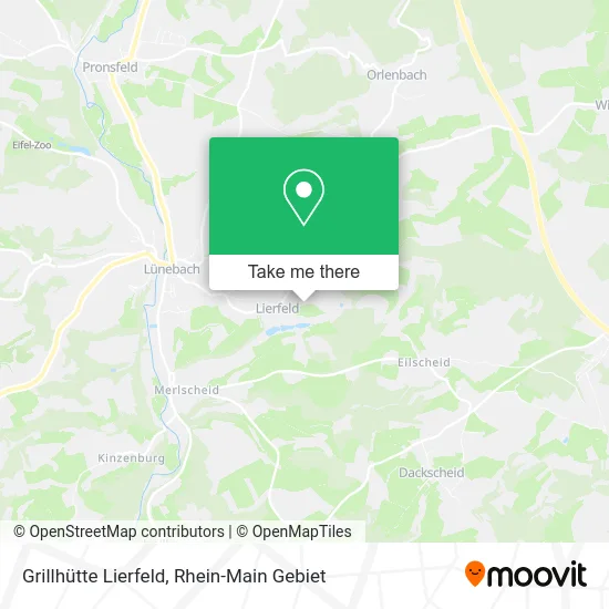 Карта Grillhütte Lierfeld