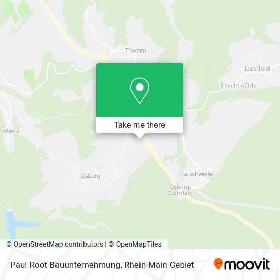 Карта Paul Root Bauunternehmung