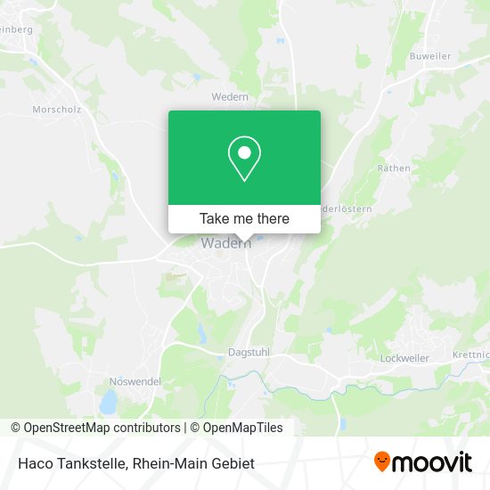 Карта Haco Tankstelle