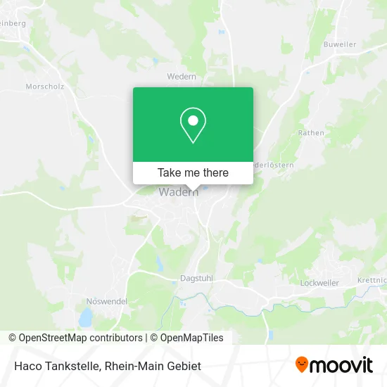 Карта Haco Tankstelle