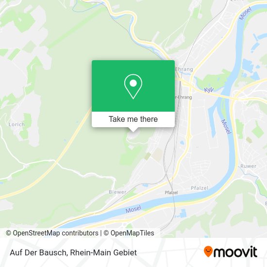 Карта Auf Der Bausch