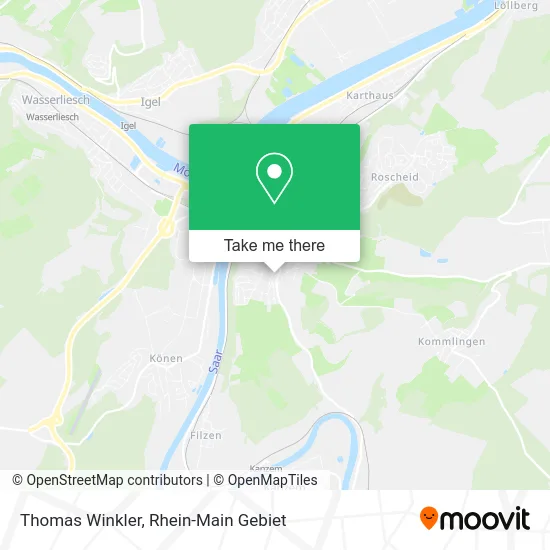 Карта Thomas Winkler