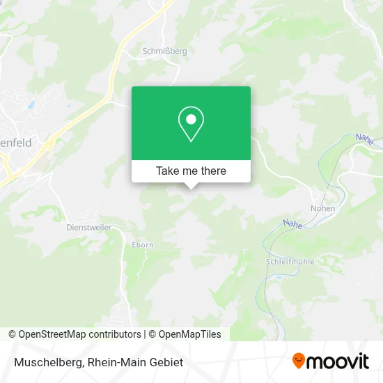 Muschelberg map