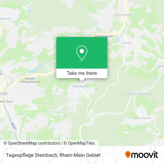 Карта Tagespflege Steinbach